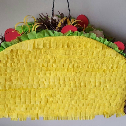 Taco Pinata for Any Party Etsy