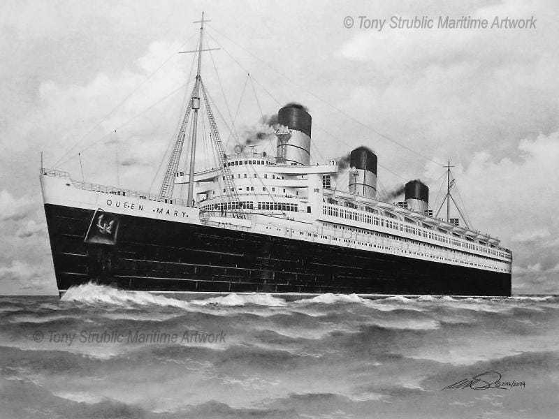 Ocean Liner Queen Mary