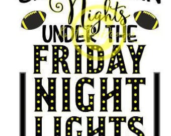 Download Football svg cut file / friday nights svg / football svg