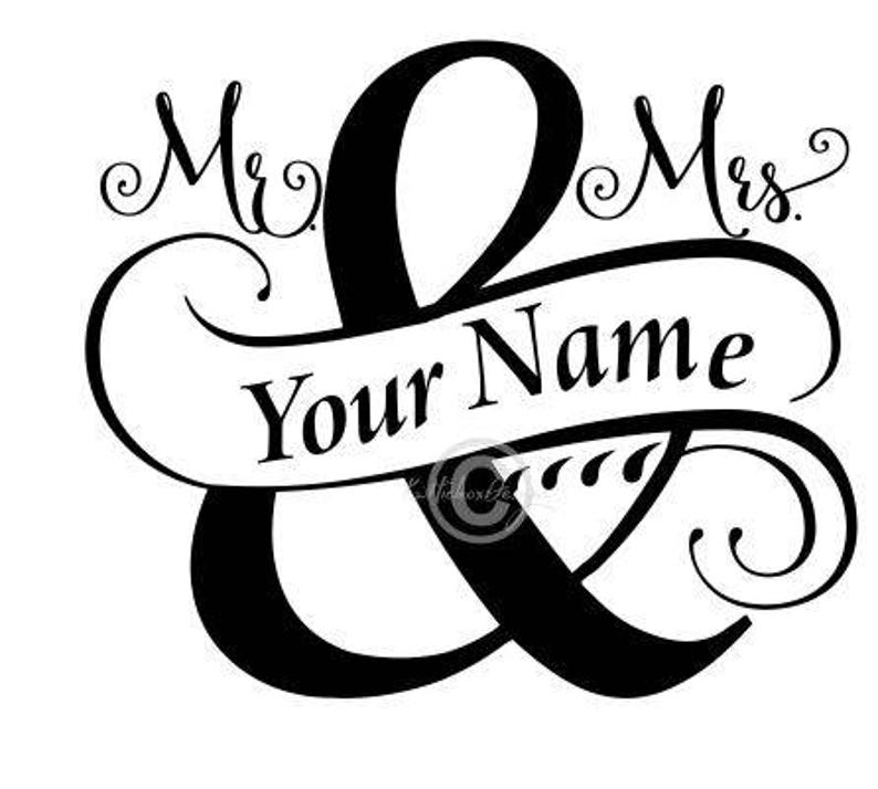 Download Split Monogram Svg Wedding Svg Mr and Mrs Svg Split Mr ...