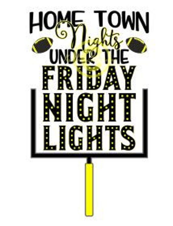 Download Football Svg Goal Svg Friday Night Lights Svg Hometown Svg Etsy