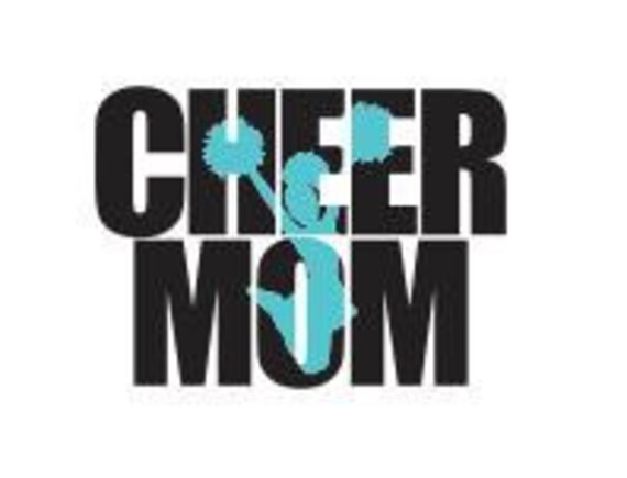 Download Cheer Mom Knockout Font SVG DXF SCAL Cricut Silhouette | Etsy