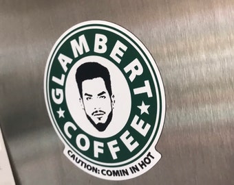 Glambert Coffee magnet