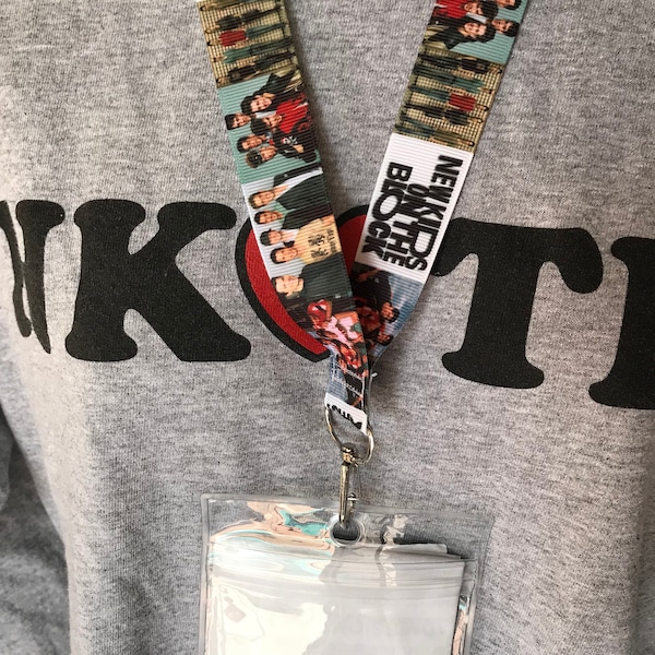 NKOTB lanyard