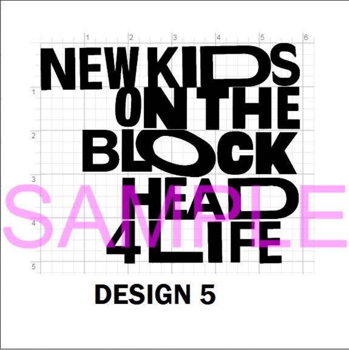 NKOTB Vinyl Car Sticker Decal | Etsy