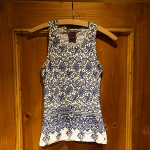 Gaultier Vintage Tank Top Racerback extra small