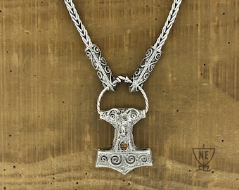 Thor's Hammer: The Symbolism Behind The Mjolnir Necklace In Viking