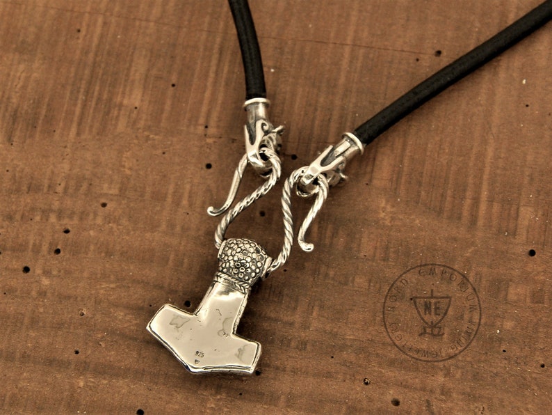 Thor's Hammer Necklace Bredsatra/ Sterling Silver and Etsy