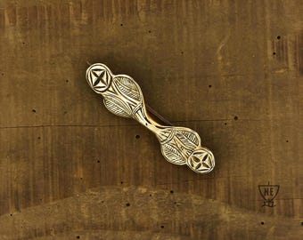 Broche Hedeby: réplica de joyería vikinga de bronce