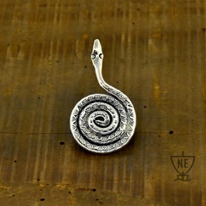 Viking Serpent Brooch, Norse Jewelry, Viking Brooch, Reenactment Historical Jewellery, unique Jewellery, Replica
