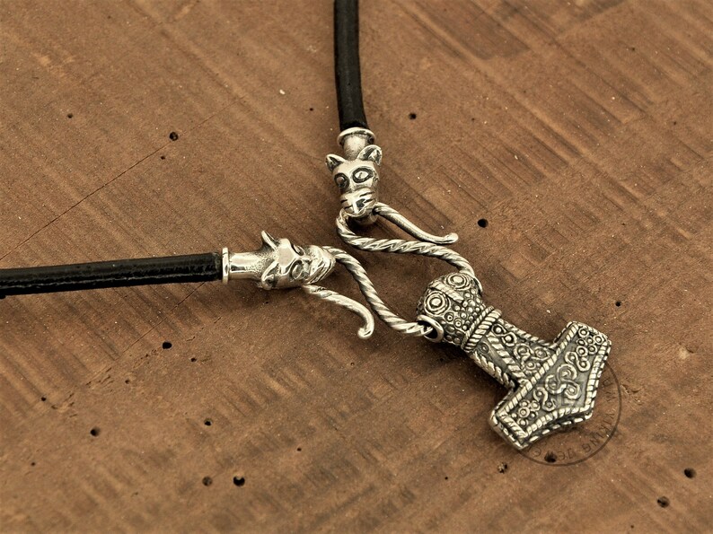 Thor's Hammer Necklace Bredsatra/ Sterling Silver and Etsy