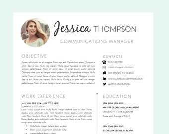 Teacher Resume Template: Modern CV Design for Word & Pages