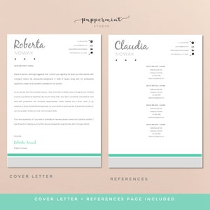 Elementary Teacher Resume Template with Cover Letter for WORD and Power Point PC and Mac Resume Nursing Resume Template 1 Page image 5