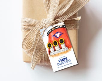 Disney Cruise Gift Tags – Pixie Dust, Fish Extender (Printable PDF and CANVA)