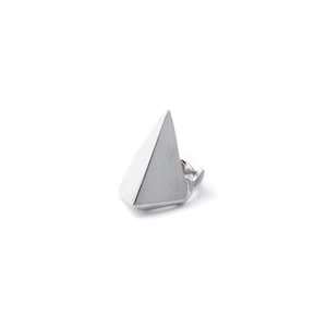 Shark Tooth Ring, Brutalist Silver Ring, Big Silver Ring, Chunky Ring, Dom Ring, Shark Ring