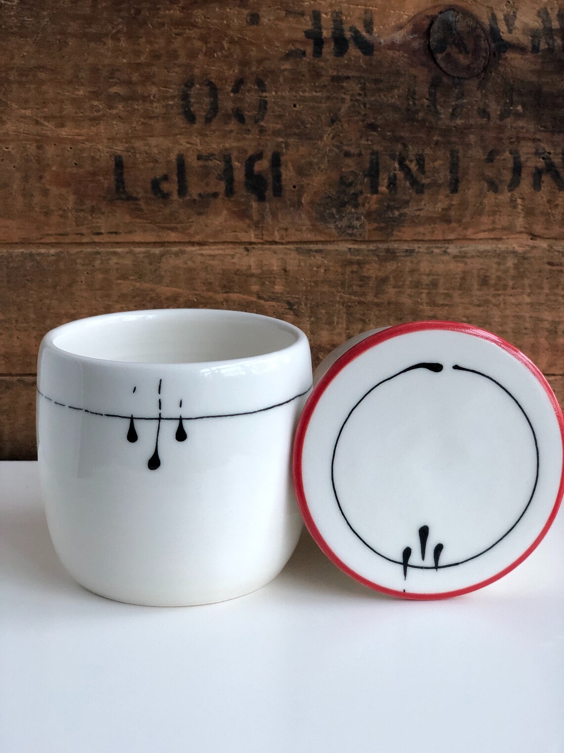 Perfect ceramic water butter dishcrock French butter keeper Etsy