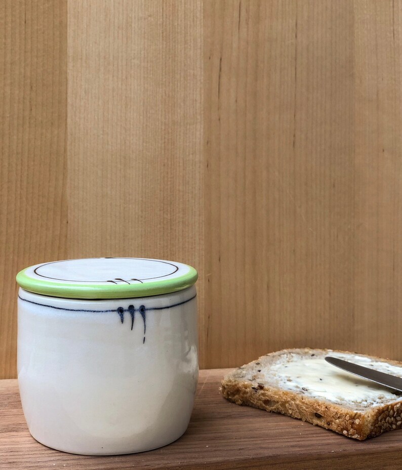 Perfect ceramic water butter dishcrockbutter bell or french Etsy