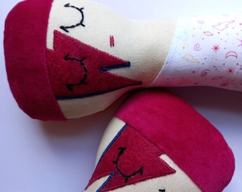 David Bowie Baby Doll. Baby's first doll. Cuddle toy.