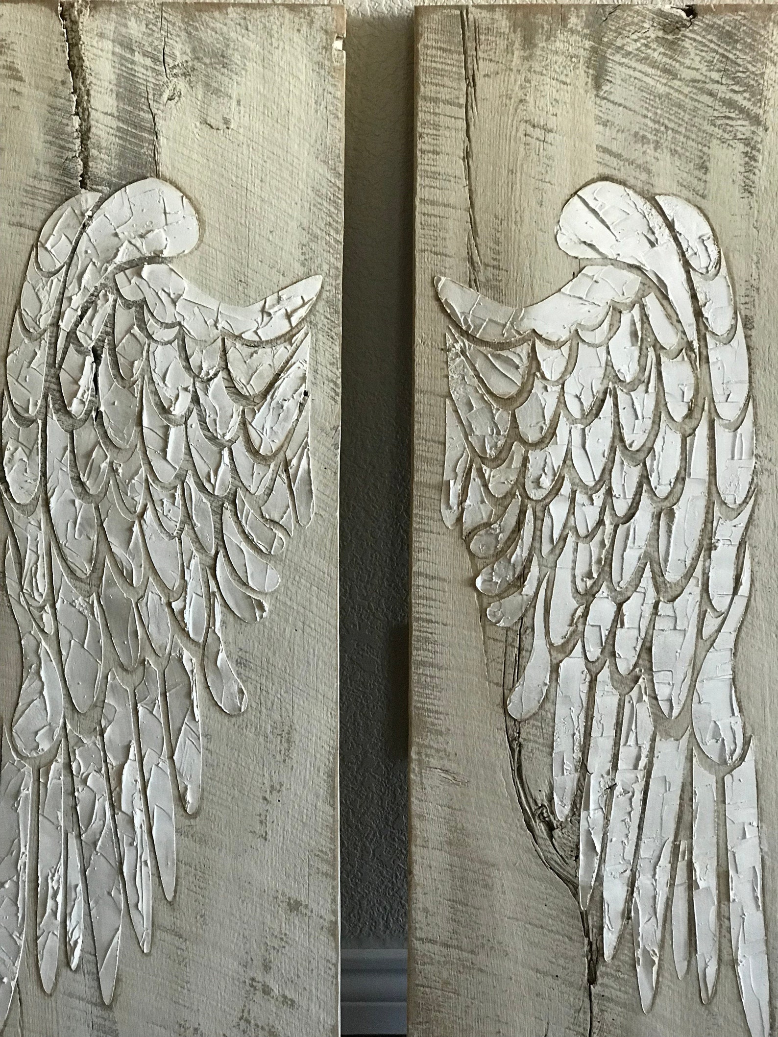 Angel Wings Wall Decor Large Angel Wings Angel Wing Wall Etsy