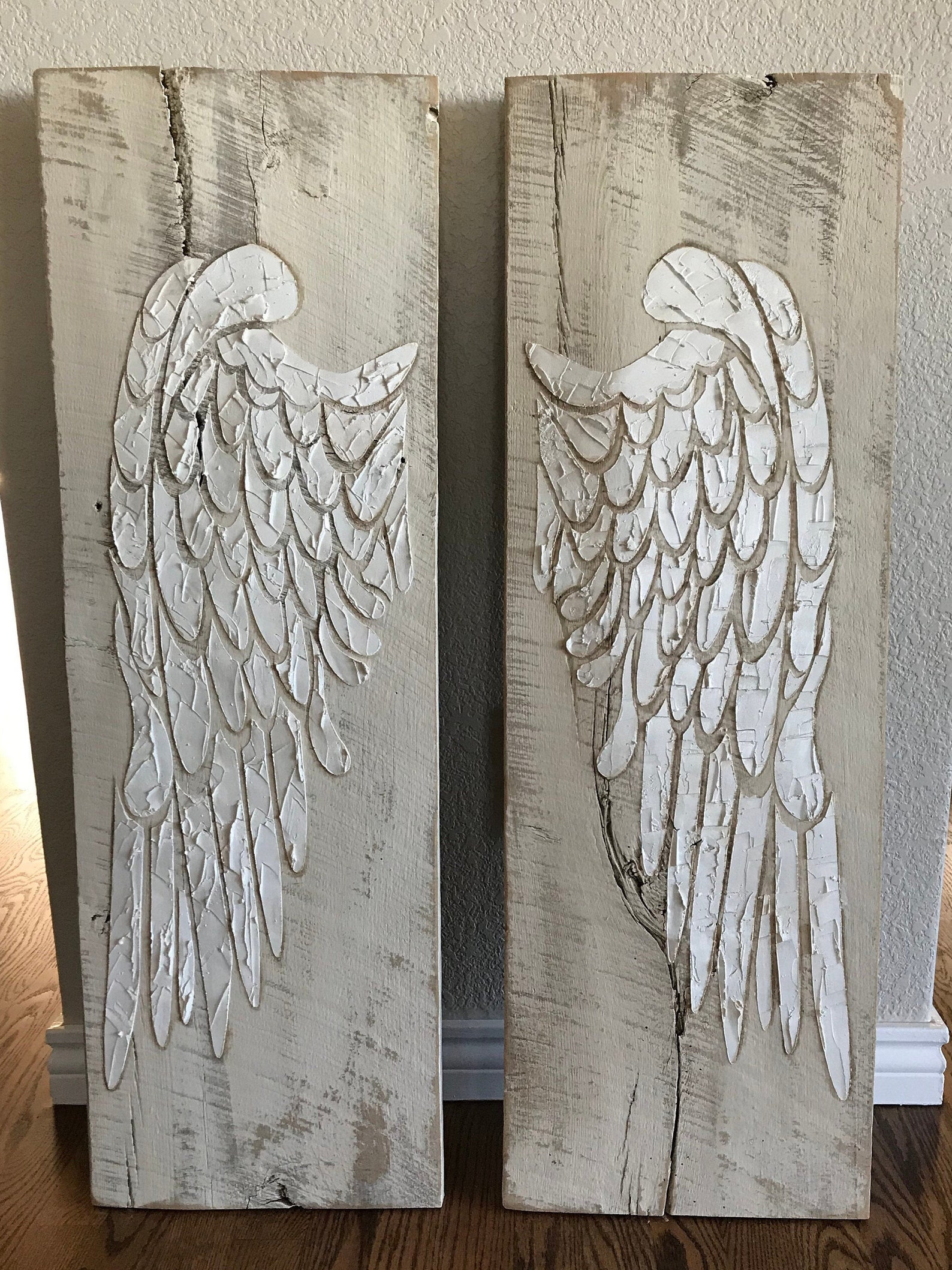 Angel Wings Wall Decor Large Angel Wings Angel Wing Wall Etsy
