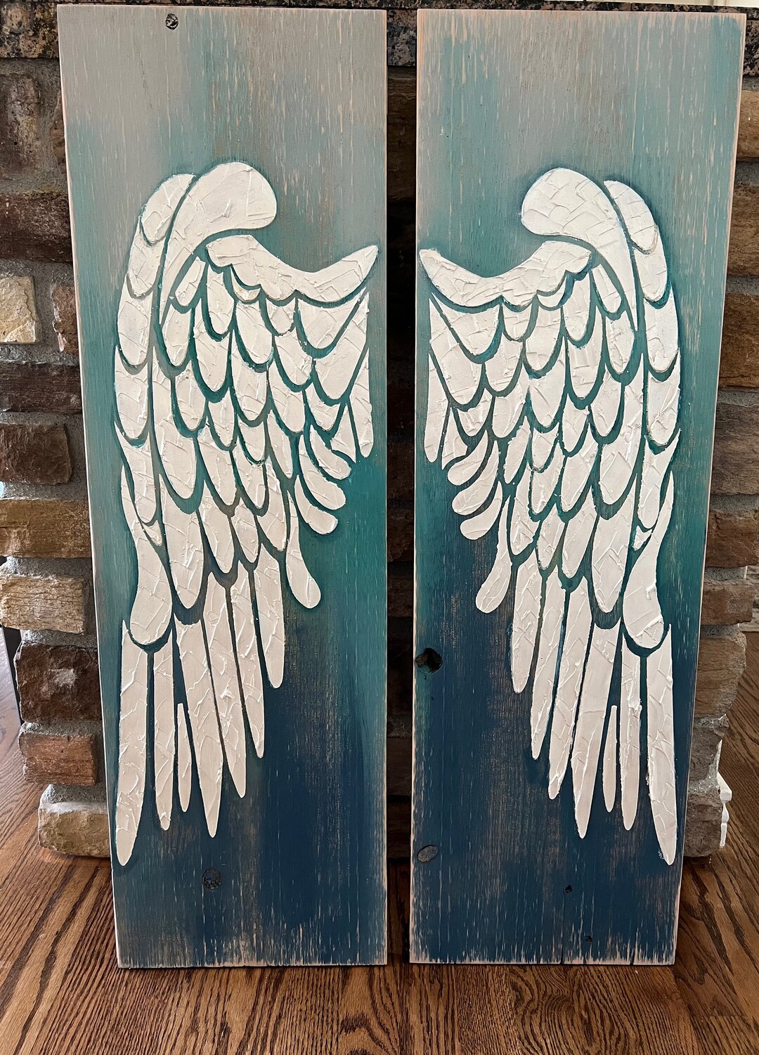 Angel Wings Wall Decor, Large Angel Wings, Angel Wing Wall Art, Wood
