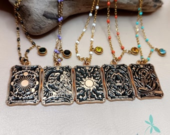 Tarot Series. The Star. The Wheel of Fortune. The Sun. Death. Strength.