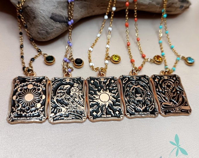 Tarot Series. The Star. The Wheel of Fortune. The Sun. Death. Strength.