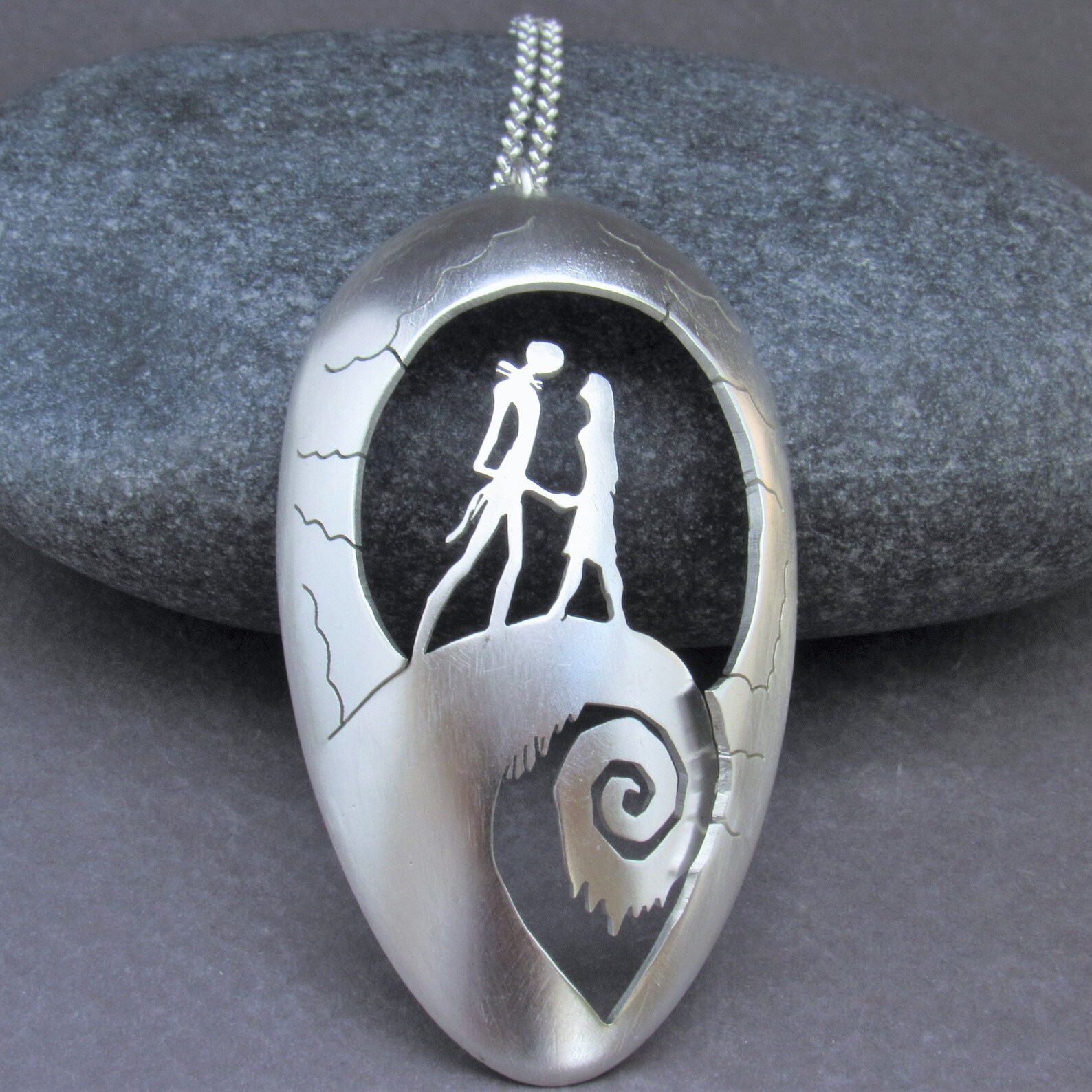 The Nightmare Before Christmas Necklace Etsy