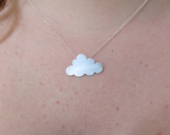 Cloud Necklace, Cloud Jewelry, Rain Cloud Necklace