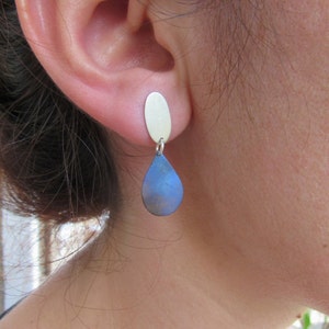 Weather Earrings, Rain Drop Earrings, Mermaid Tears