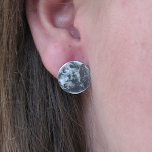 Full Moon Earrings, 18th Birthday Gift