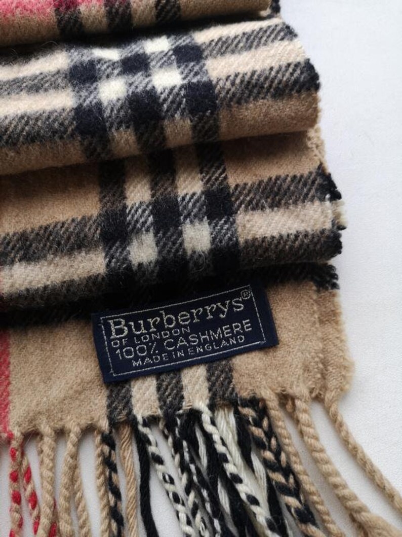 Burberry burberrys vintage scarf Etsy