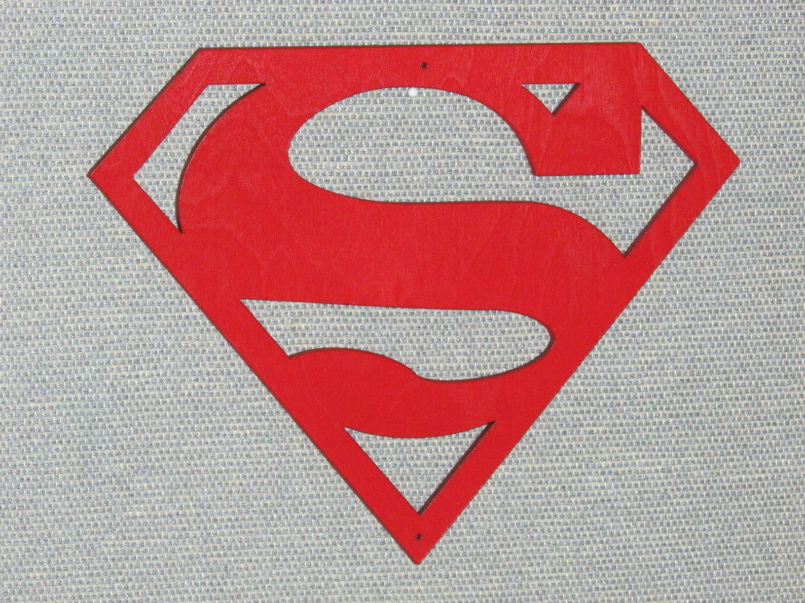 Extra Large 24 Superman Logo Wood Wall Art Decor Etsy