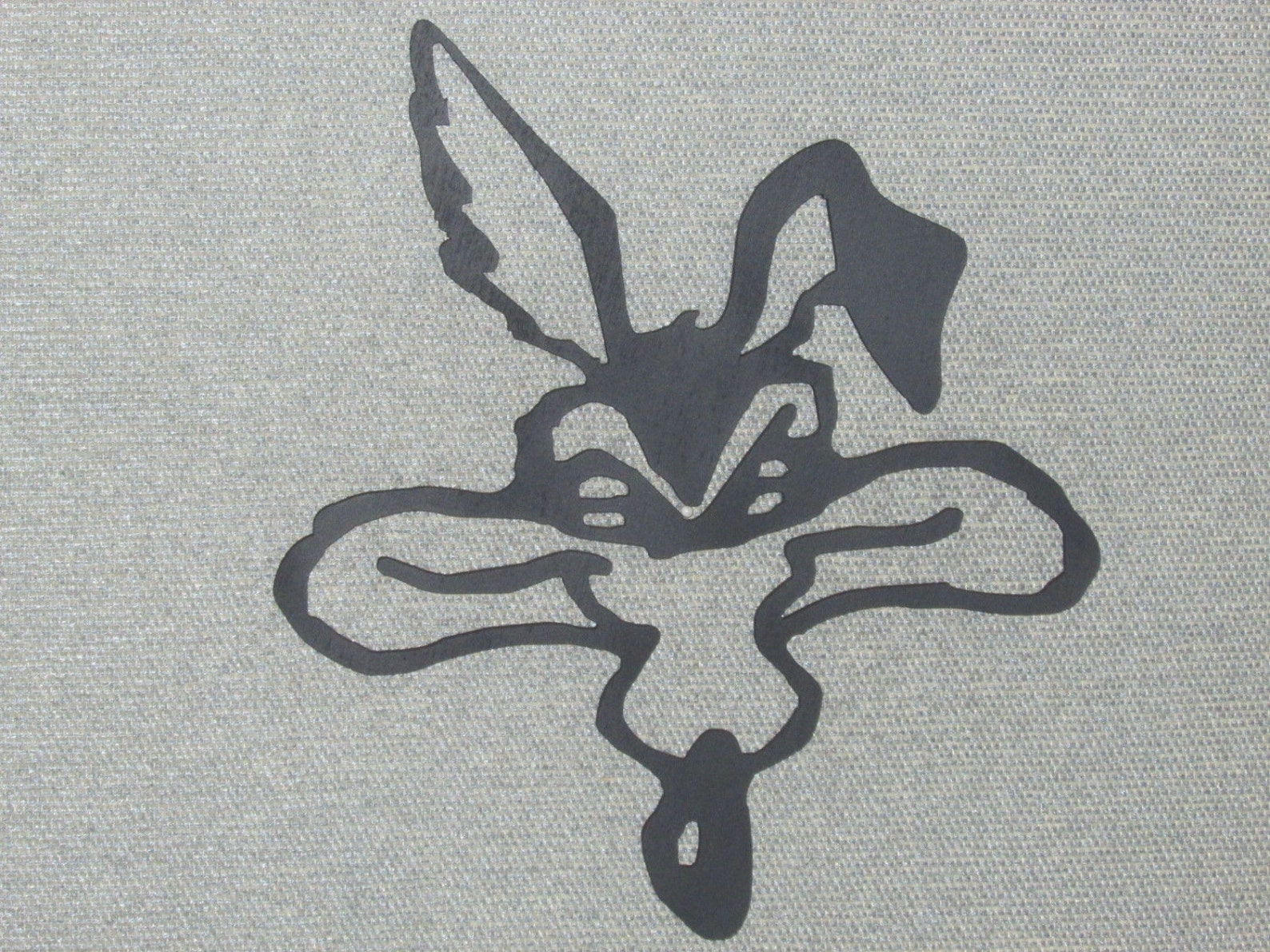 Large WILE E COYOTE Wood Wall Art Decor 14 x 12 Etsy