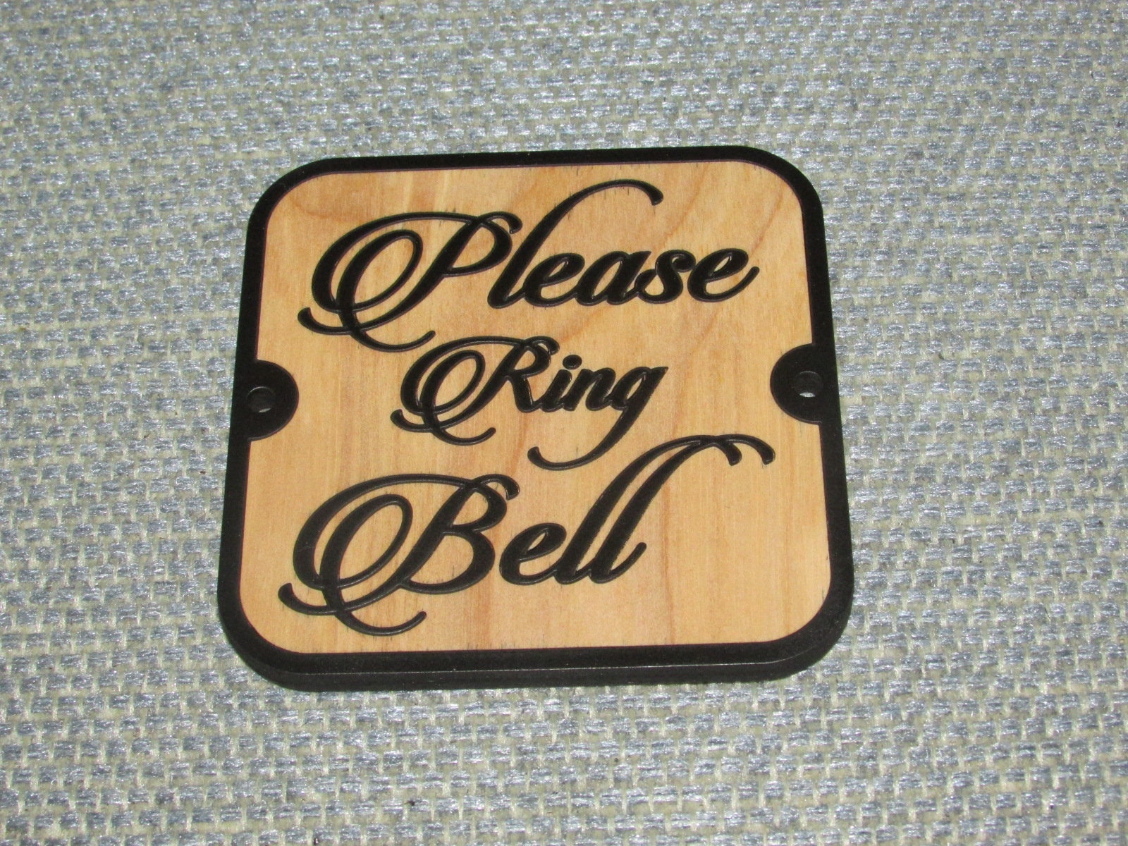 Standard Please Ring Bell for Assistance (Bell) Sign (Brushed Silver) -  Small - Walmart.com