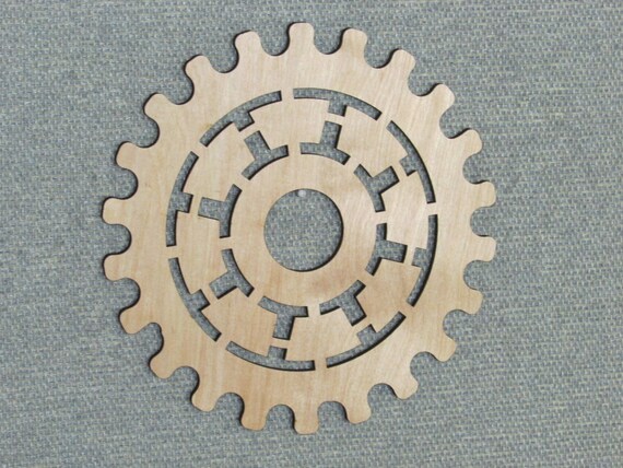 Home Furniture Diy Home Decor 12 Wood Wooden Cog Gear Sprocket