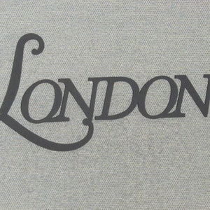 16 " London Wood Wall Word Decor Art Sign