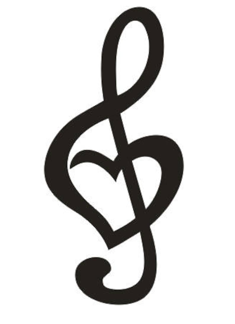 Airbrushing Supplies Extra Large Music Musical Notes Clef Symbols