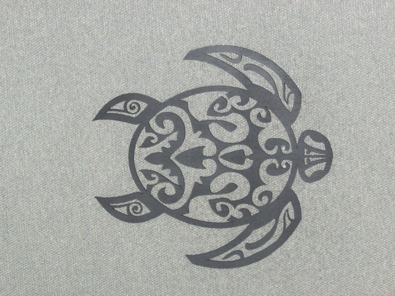 Hawaiian Sea Turtle Wood Wall Decor Art Etsy