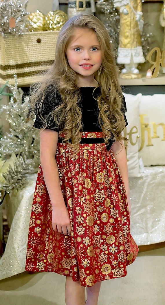 girls formal christmas dress
