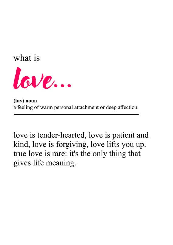 Is Love THE Meaning of Life?