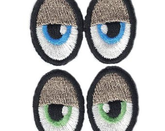 embroidered eyes for stuffed animals