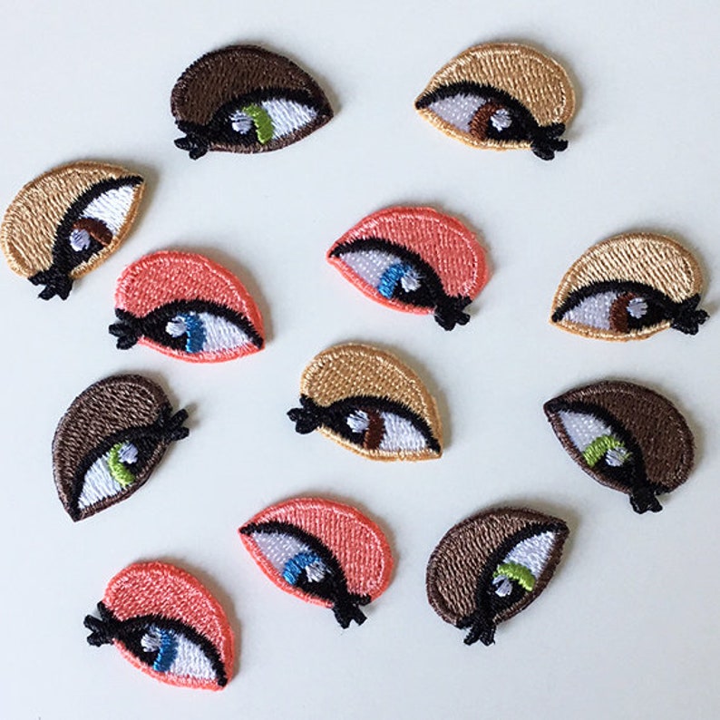 Embroidery eyesdolls  etsy Embroidery eyesdolls  etsy