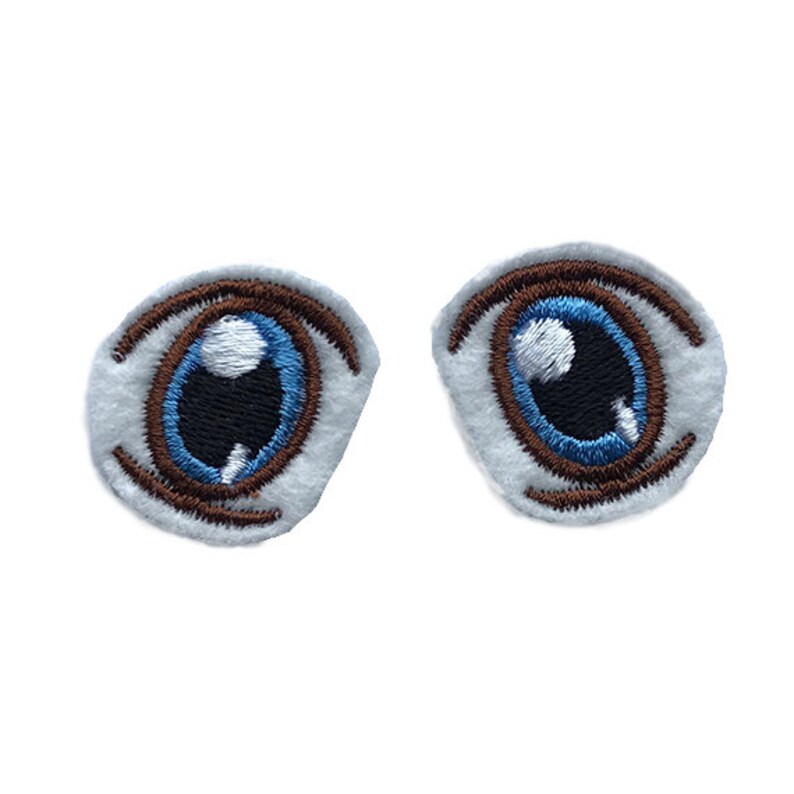 Safety Eyes/iron on Patch/embroidery Eye Design/felt Etsy Canada