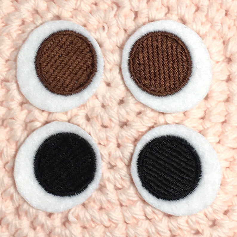Safety Eyes/iron on Eyes/iron on Patch/embroidery Eye Etsy Canada