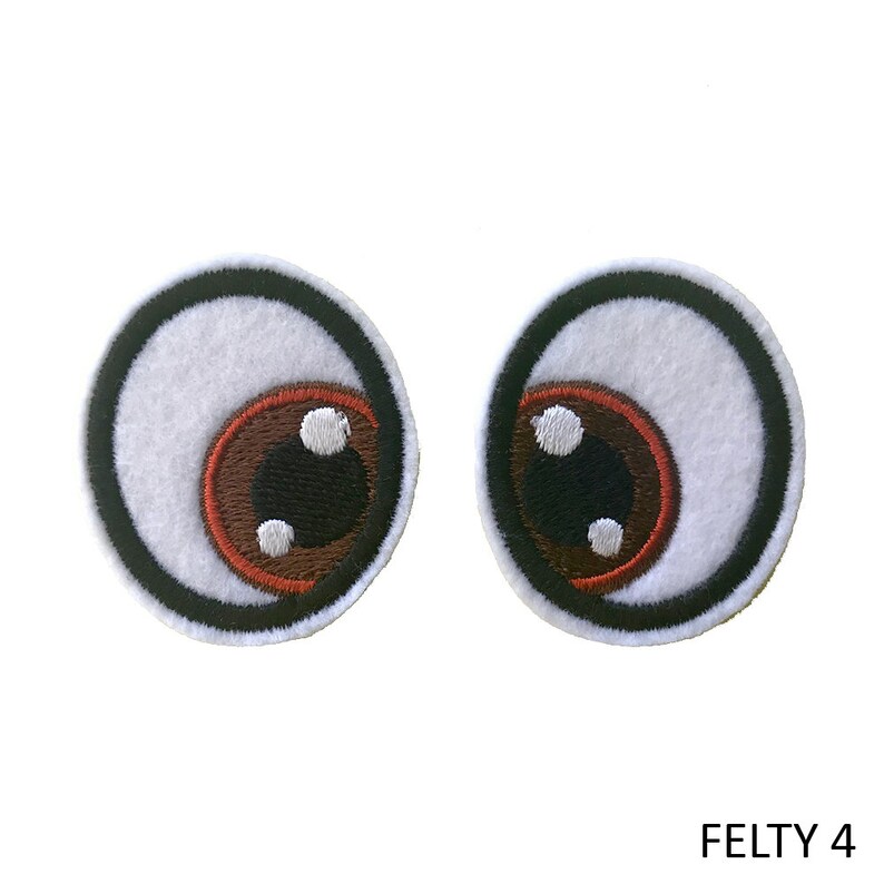 Safety eyesiron on eyesiron on patchembroidery eye  etsy Safety eyesiron on eyesiron on patchembroidery eye  etsy