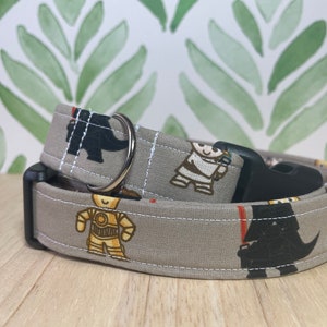 Star Wars Dog Collar | Cartoon | C-3P0, R2-D2, Yoda, Darth Vader collar for dogs and cats
