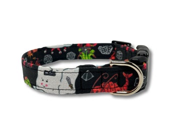 Dungeons and Dragons Dog Collar | DnD Monster collar for dogs