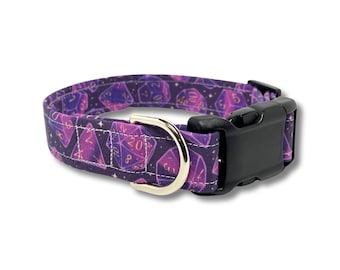 D20 | Dice | Dungeons and Dragons | Dog Collar