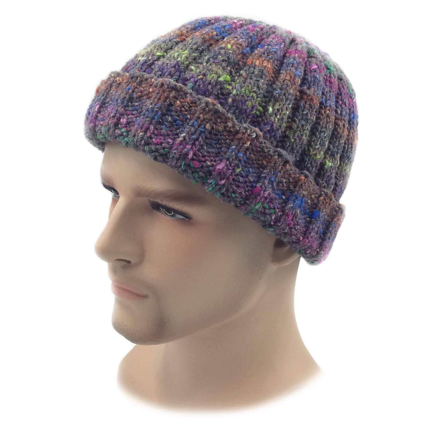 Rustic Seafarer beanie festival hat winter hat Hand knitted Etsy